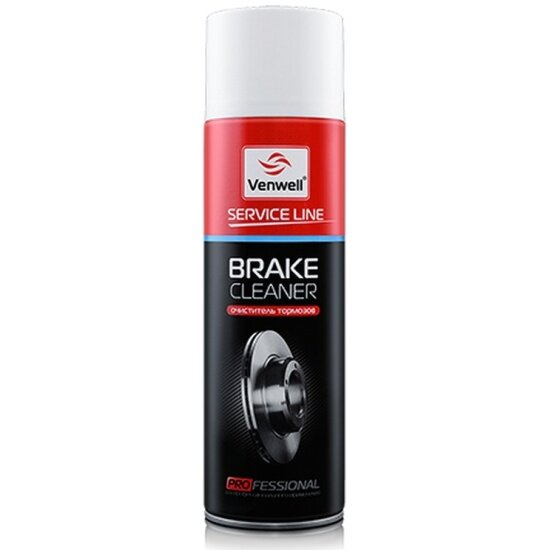 Очиститель тормозов VENWELL Brake Cleaner VW-SL-002RU, 500 мл