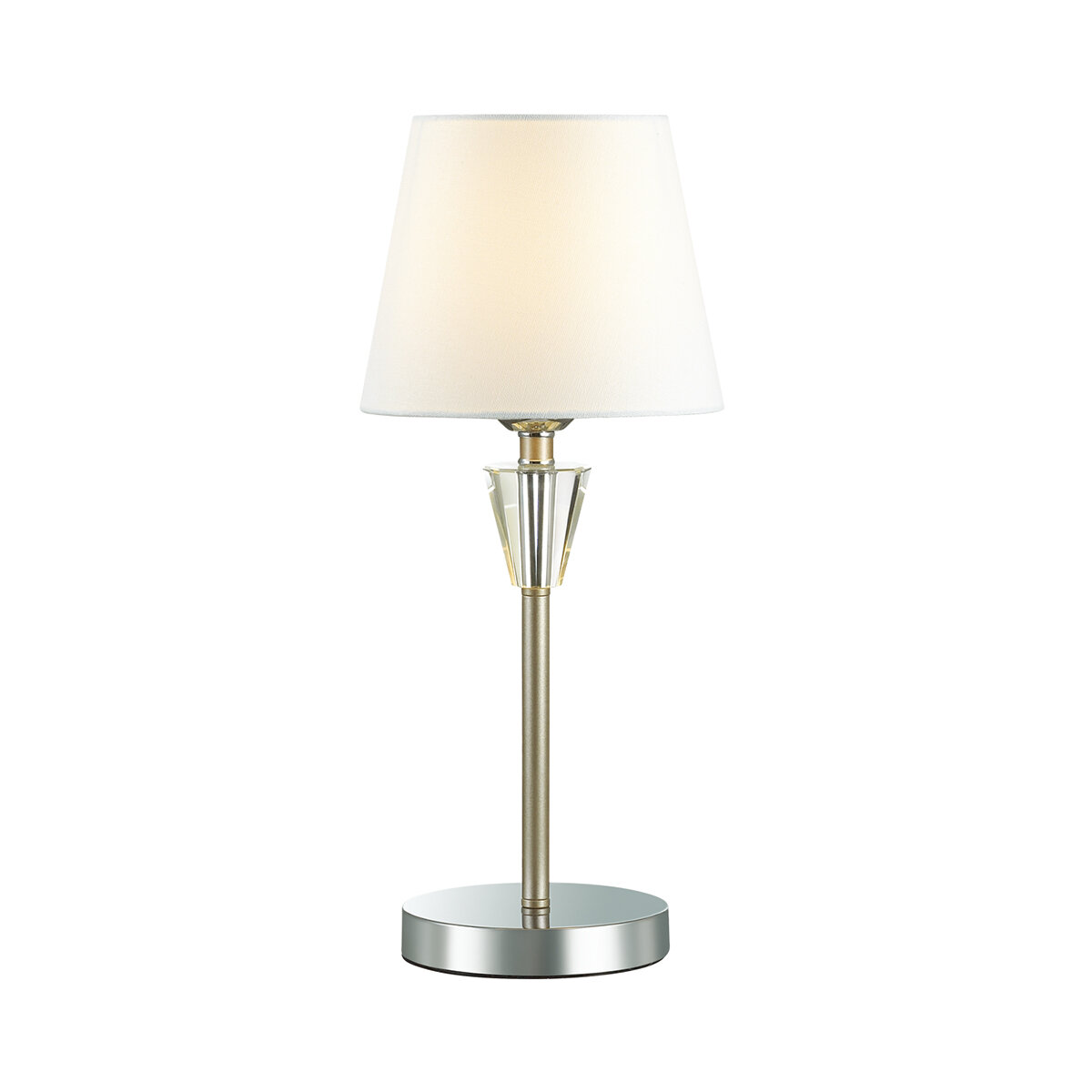 Настольная лампа Lumion Loraine 3733/1T, Хром, E27