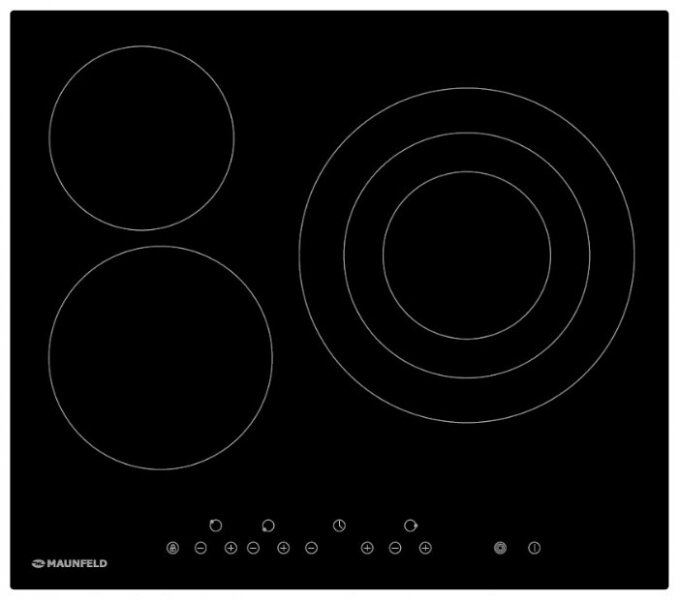 Встраиваемая варочная панель MAUNFELD EVCE 593.T-BK