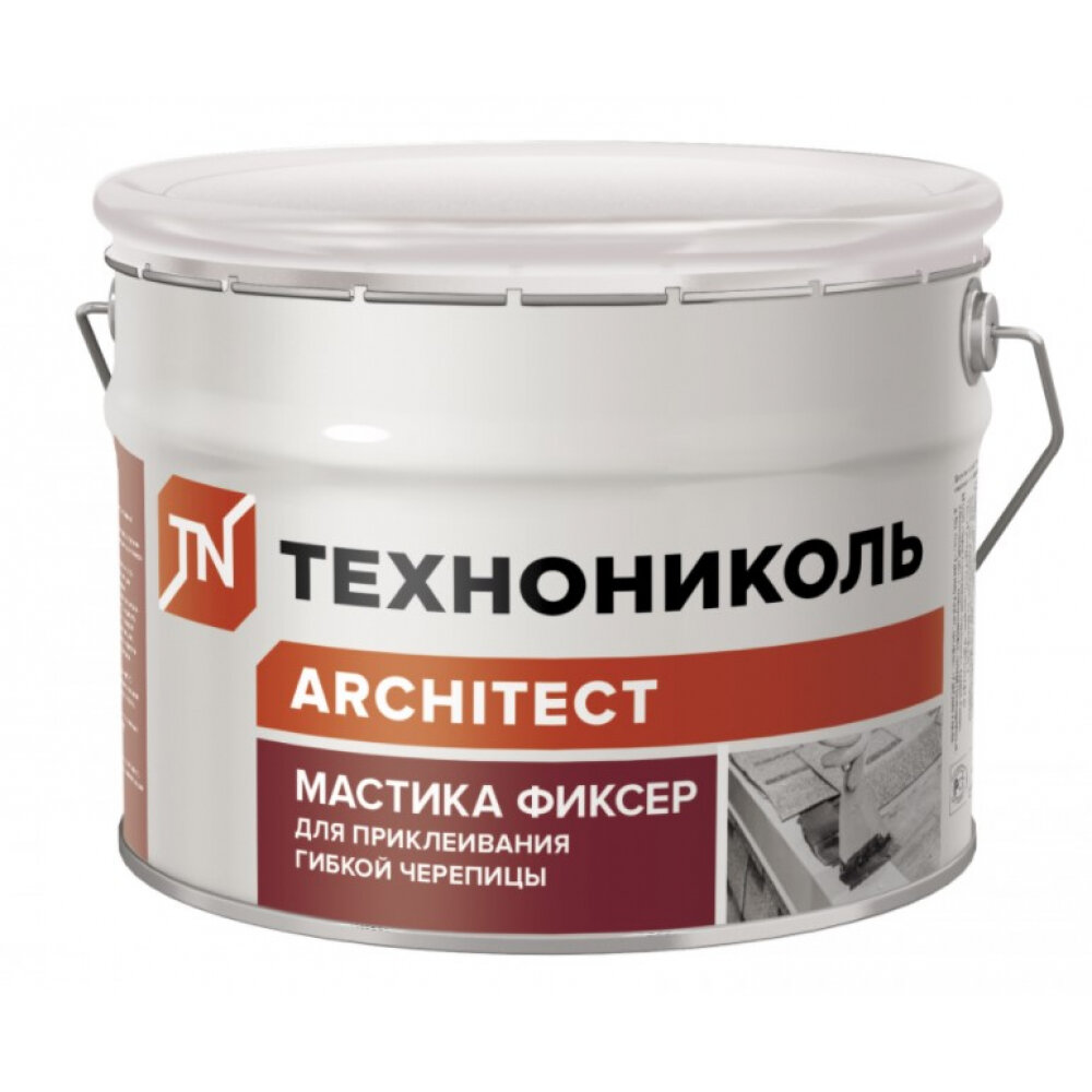 фото Технониколь Мастика для гибкой черепицы №23 /Фиксер/, ведро 3,6 кг ЦБ769346