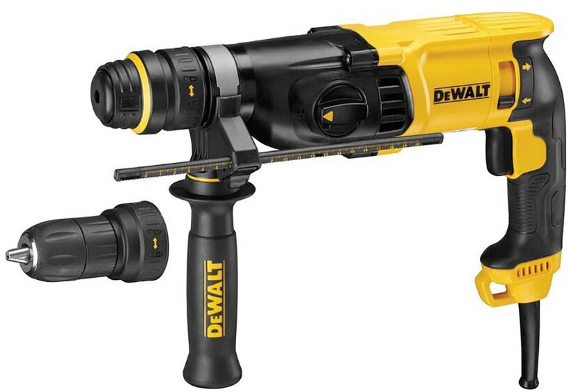 Деволт D25134K-KS перфоратор SDS-Plus 3 Дж 800Вт / DEWALT D25134K-KS перфораторSDS-Plus 3 Дж 800Вт