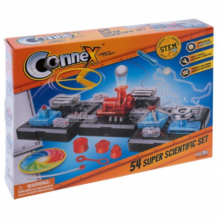 Набор научный Connex: 54 научных эксперимента. Электронный конструктор 38912