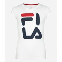 Футболка FILA 107384-00 для девочки, цвет белый, размер 152