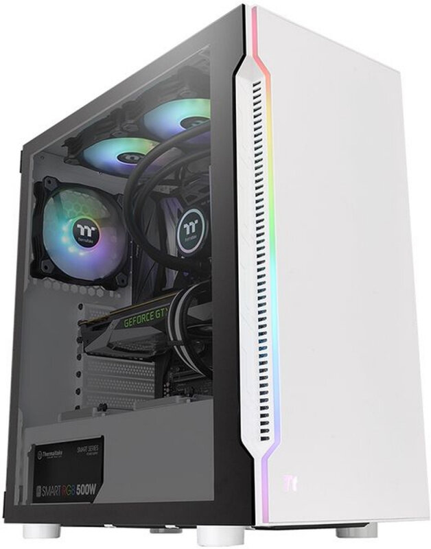 Компьютерный корпус Thermaltake H200 TG Snow RGB