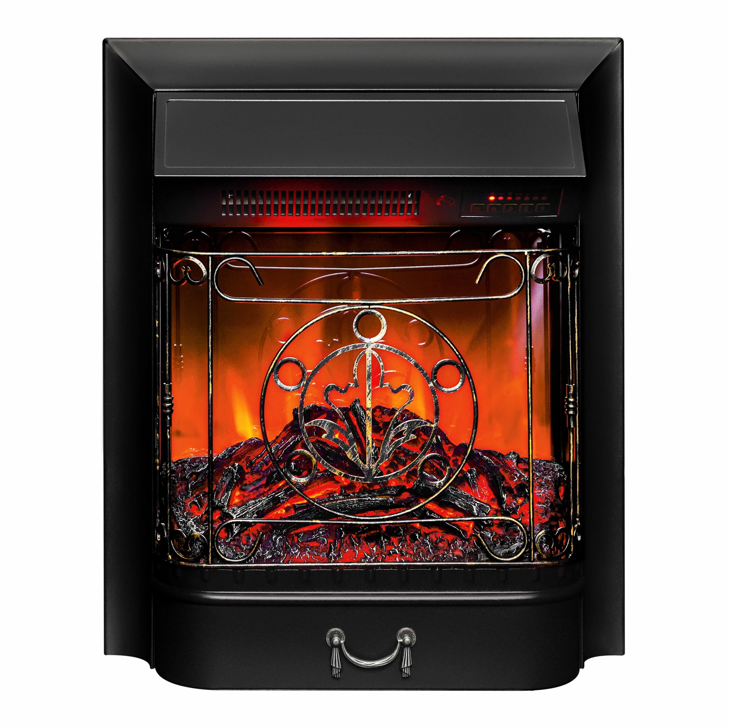 Электрокамин RealFlame HANNA STD LO-F111 с очагом Majestic Lux Black - фотография № 8