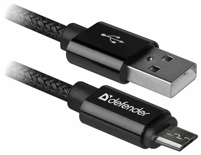  Defender  USB2.0  USB A-microB Defender USB08-03T PRO 87802,  (1.0) (ret)