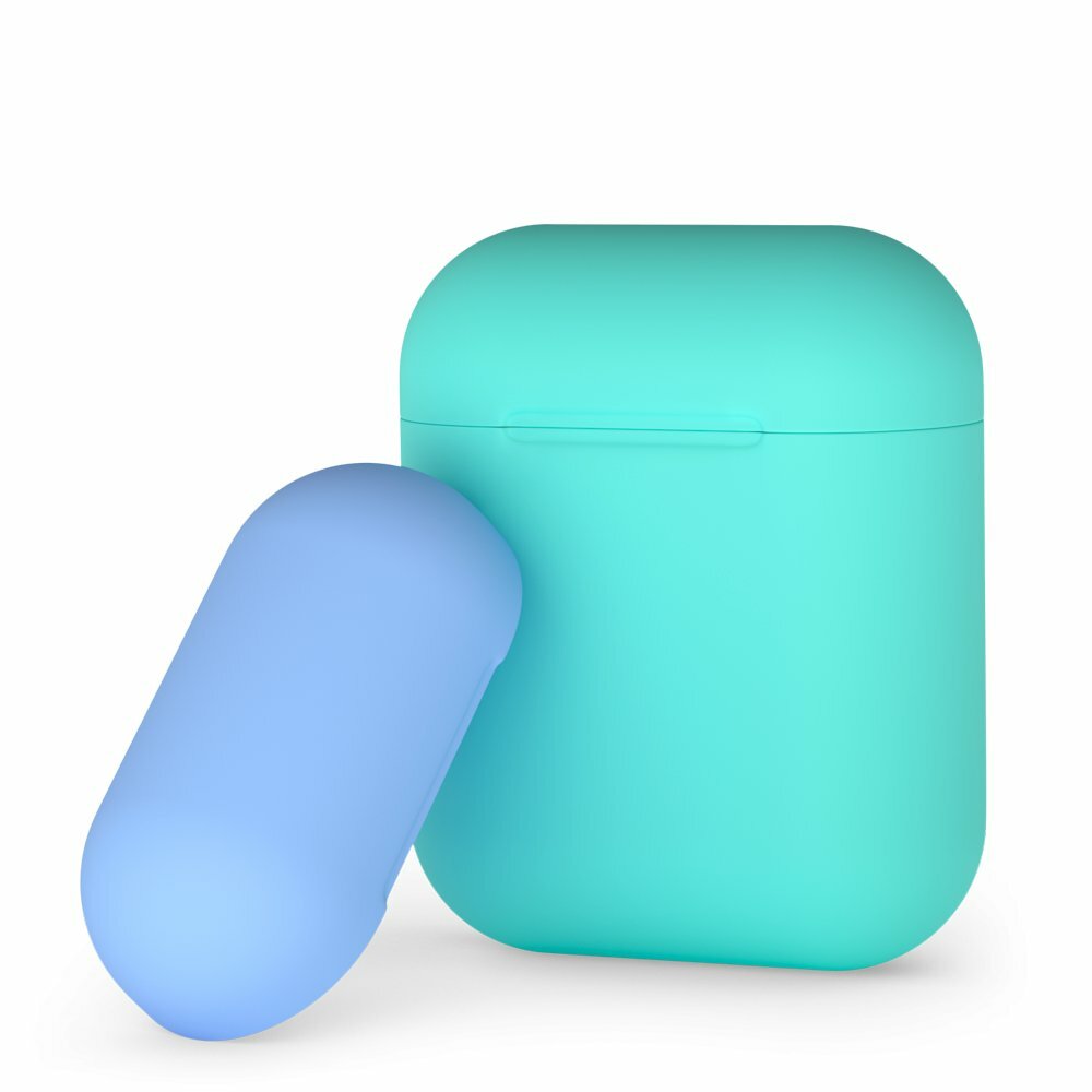 Силиконовый чехол Deppa Чехол Deppa для AirPods двухцветный 47018