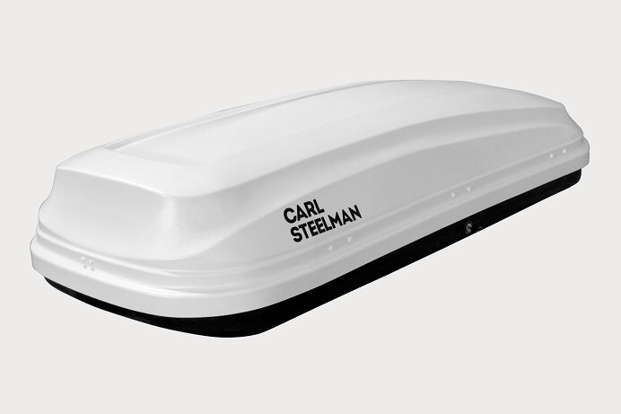 Бокс Carl Steelman Classic 1950*730*400 белый карбон с двухсторонним открытием+еврокреплениекраб(об.410л)