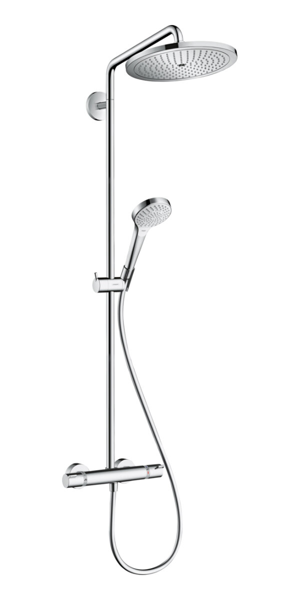 Душевая стойка Hansgrohe Croma Select S Showerpipe 280 1jet, с термостатом для душа, хром 26790000