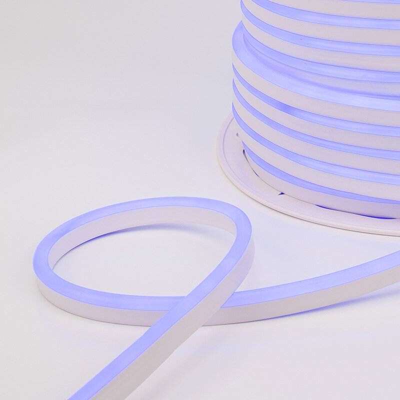 Гибкий неон LED SMD 8х16 мм, синий, 120 LED/м, бухта 100 м Neon-Night - фото №2