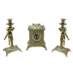 Часы Alberti Livio с канделябрами 
