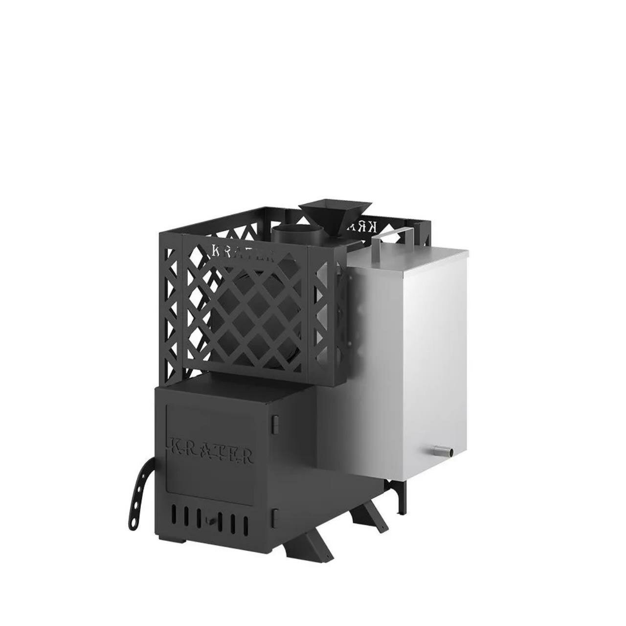 фото Печь для бани "Кратер 12" бак