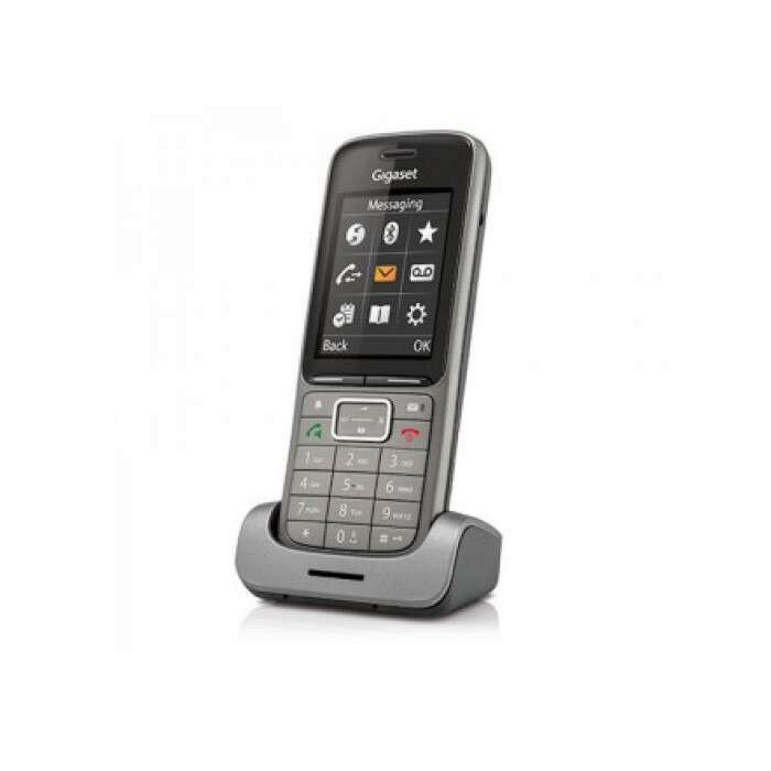 Беспроводной телефон DECT Gigaset SL750HX PRO (комплект: трубка и зарядное устройство, цветной дисплей 2.4, GAP, Cat-Iq 2.0) ( S30852-H2752-r122 )