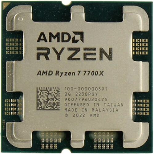 Процессор AMD Ryzen 7 7700X AM5 8 x 4500 МГц