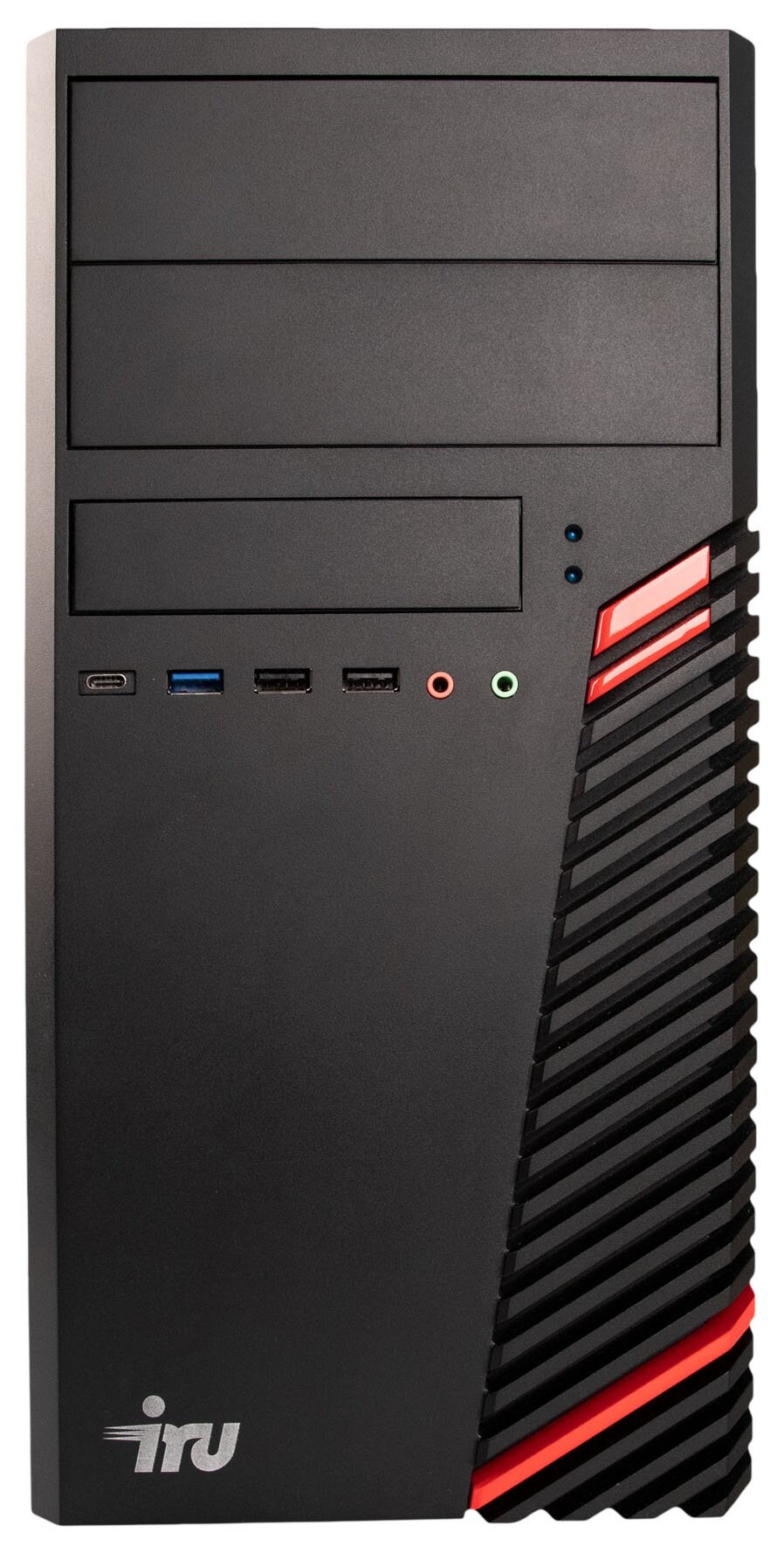 PC IRU Home 310H5SM MT i5 11400F/16Gb/SSD512Gb GTX1630 4Gb/DOS/black
