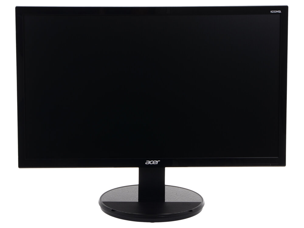 Монитор 21.5" Acer K222HQLbid gl.Black LED, 1920x1080, 5ms, 200 cd/m2, DCR 100M:1, D-Sub, DVI (HDCP), HDMI, vesa