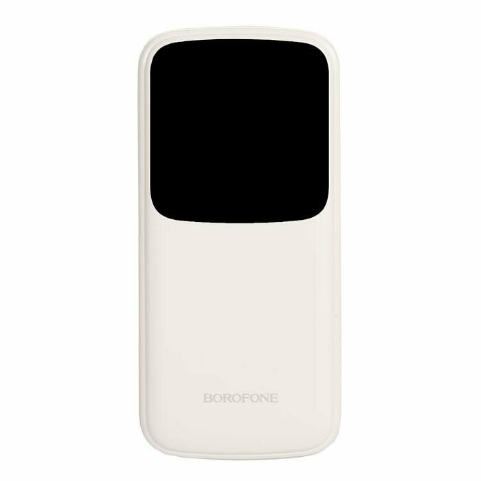 Внешний аккумулятор BOROFONE BJ17A Mike power bank, 2.1А (20000mAh), белый