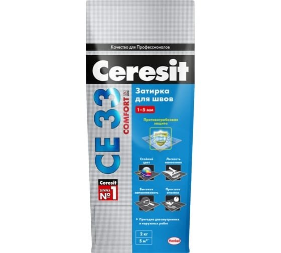Затирка Ceresit Super CE33 какао №52 2кг 48605