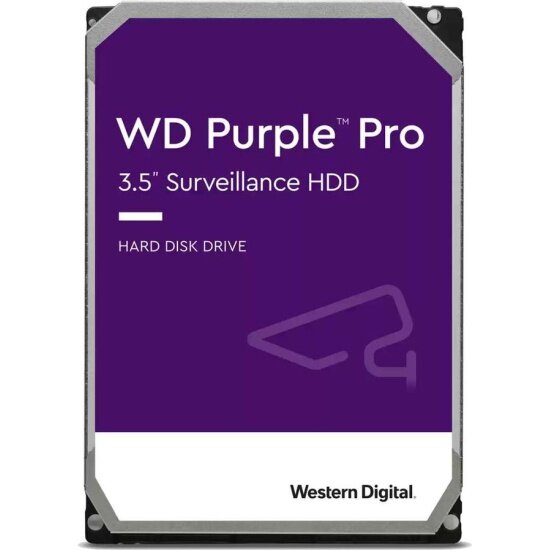 Жесткий диск WESTERN DIGITAL WD Purple Pro 3.5" 10 TB SATA III 256 Mb 7200 rpm WD101PURP