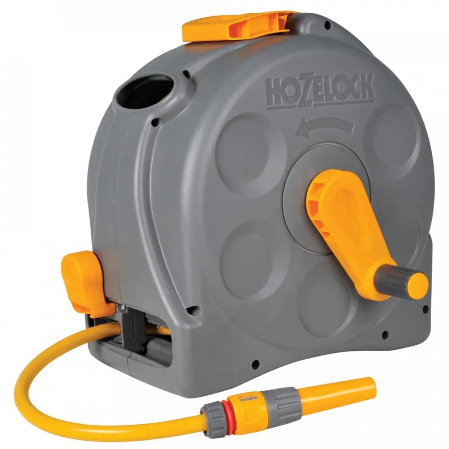 Катушка Hozelock 2415 Plus с закрытым корпусом 1/2", 25 м