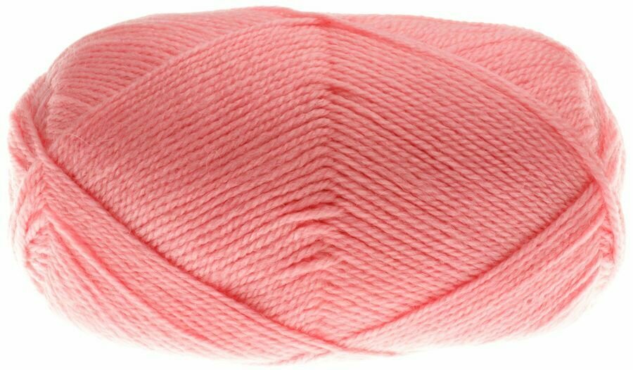 фото Пряжа для вязания Семеновская Svetlana(СветланаПШ) цвет: ярко-розовый 0079 1 моток МШФ 50% шерсть 50% акрил 100г 250м