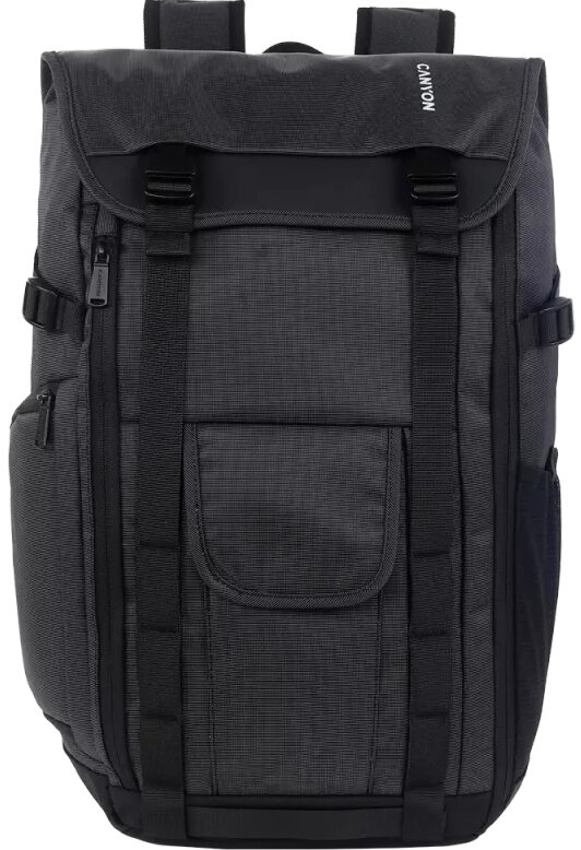 фото CANYON BPA-5, Laptop backpack for 15.6 inch, Product spec/size(mm):445MM x305MM x 130MM, Black, EXTERIOR materials:100% Polyester, Inner materials:100