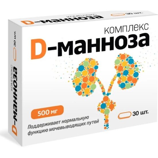 Биалогически активная добавка витамир Комплекс D-манноза таб. 865 мг №30