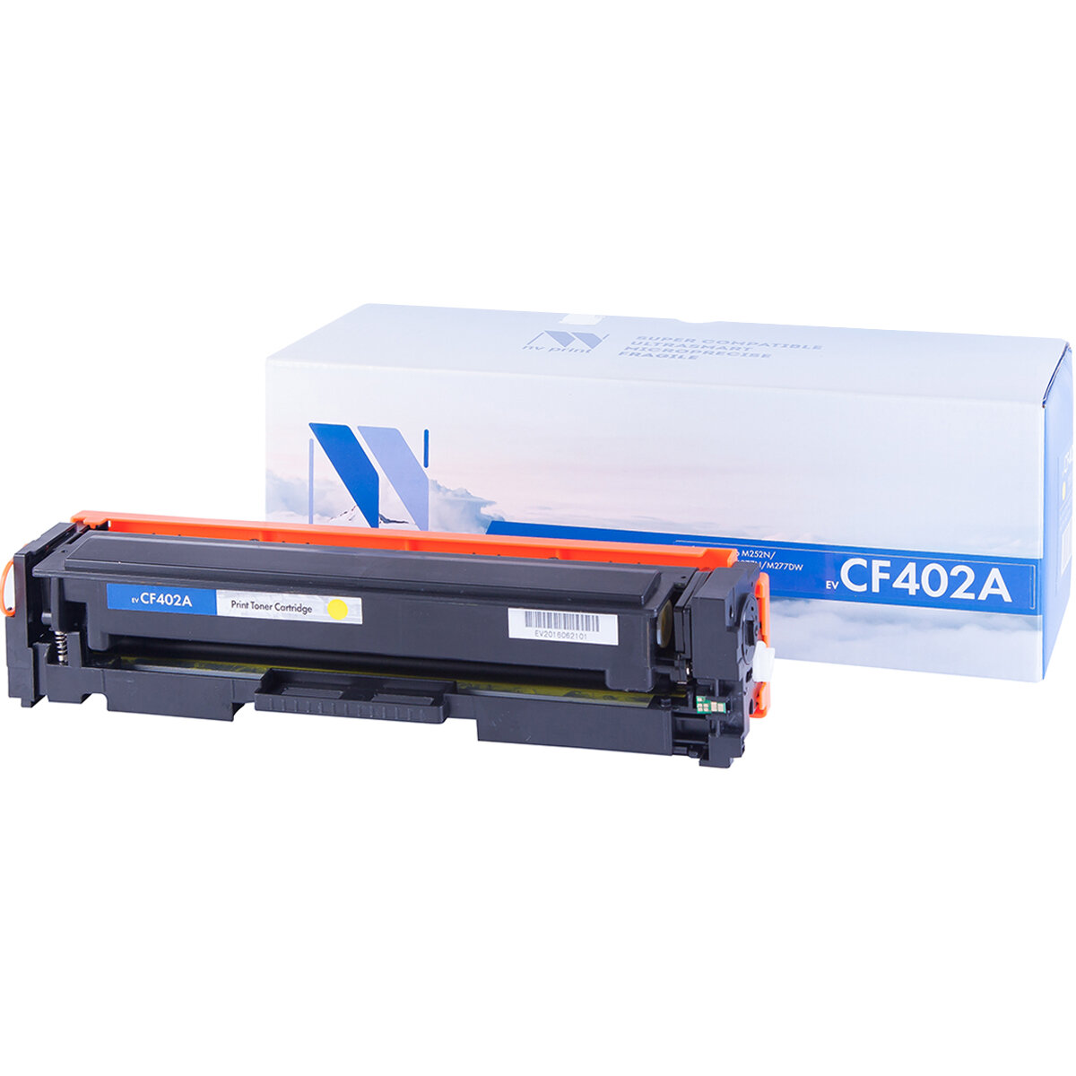 Совместимый картридж NV Print NV-CF402A Yellow (NV-CF402AY) для HP Laser Jet Color Pro M252dw, M252n, M274n, M277dw, M277n7