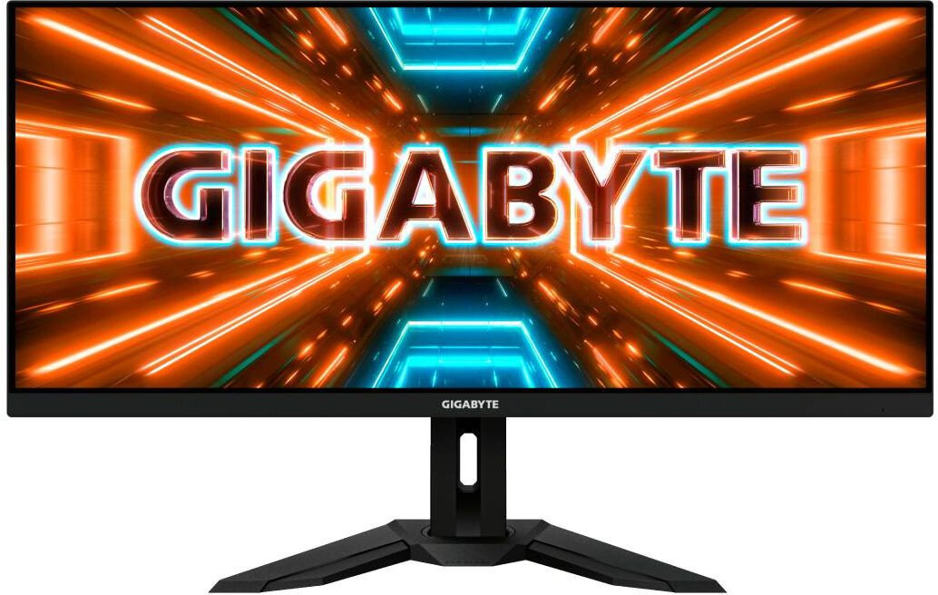 GIGABYTE Монитор Gigabyte 34" M34WQ черный IPS LED 1ms 21:9 HDMI M/M матовая HAS Piv 400cd 178гр/178гр 3440x1440 FreeSync DP 2K USB 10.22кг 20VM0-M34WQBT-1EKR