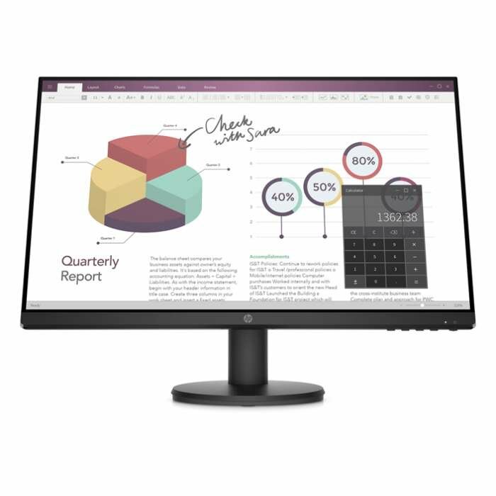 Монитор HP P24v G4 23,8 Monitor 1920x1080 FHD, IPS, 16:9, 250 cd/m2, 1000:1, 5ms, 178°/178°, VGA, HDMI, Tilt, Low Blue, Black Head, NEW (repl. 3NS59AA) ( 9TT78AA#ABB,дисплей ЖК, LCD, Full HD , D-Sub )