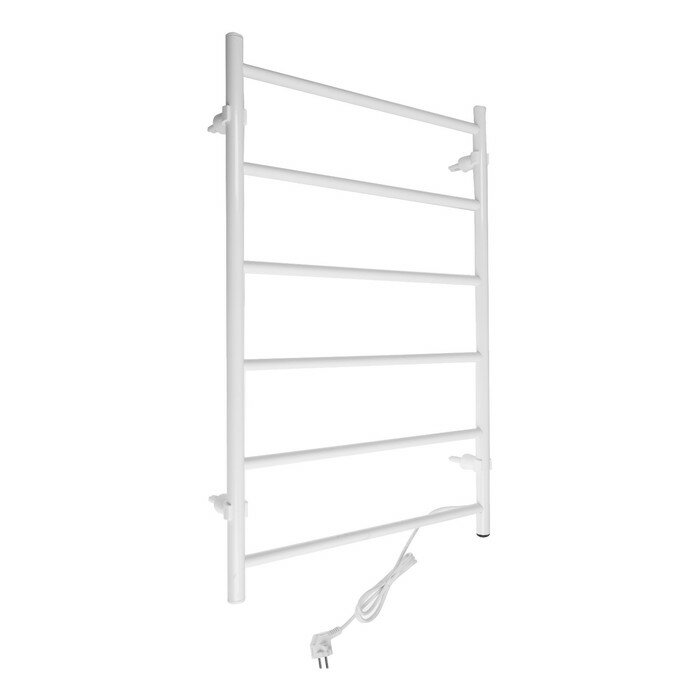 фото Полотенцесушитель электрический ТЕРА "Классика", 500х800 мм, углеродистая сталь, белый