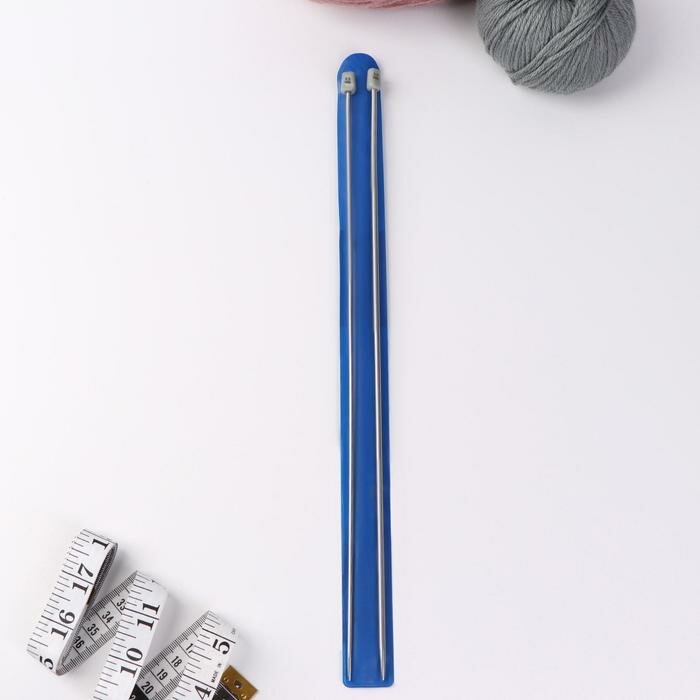 Арт Узор Спицы для вязания, прямые, d = 3,5 мм, 35 см, 2 шт