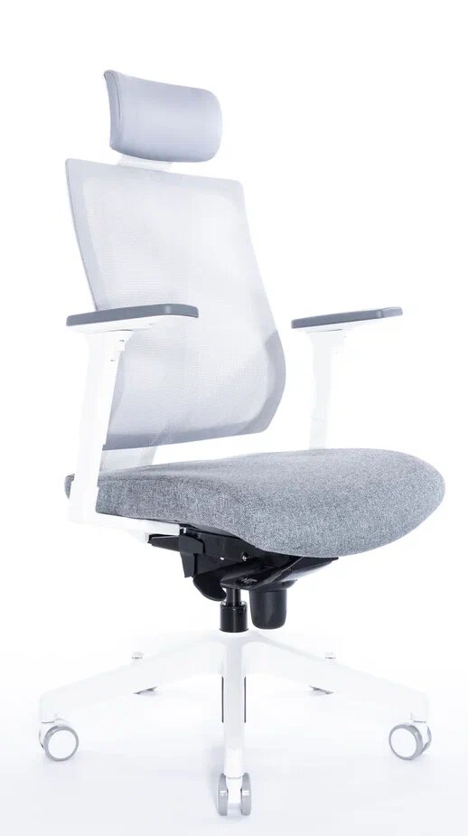 Компьютерное кресло Falto G1, цвет: серый/белый