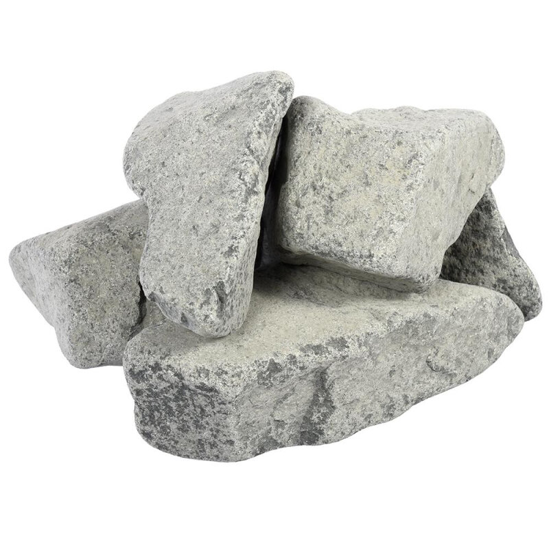Камни для бани Габбро-Диабазобвалованный,средняя фракция (70-140 мм),3588, 1 шт