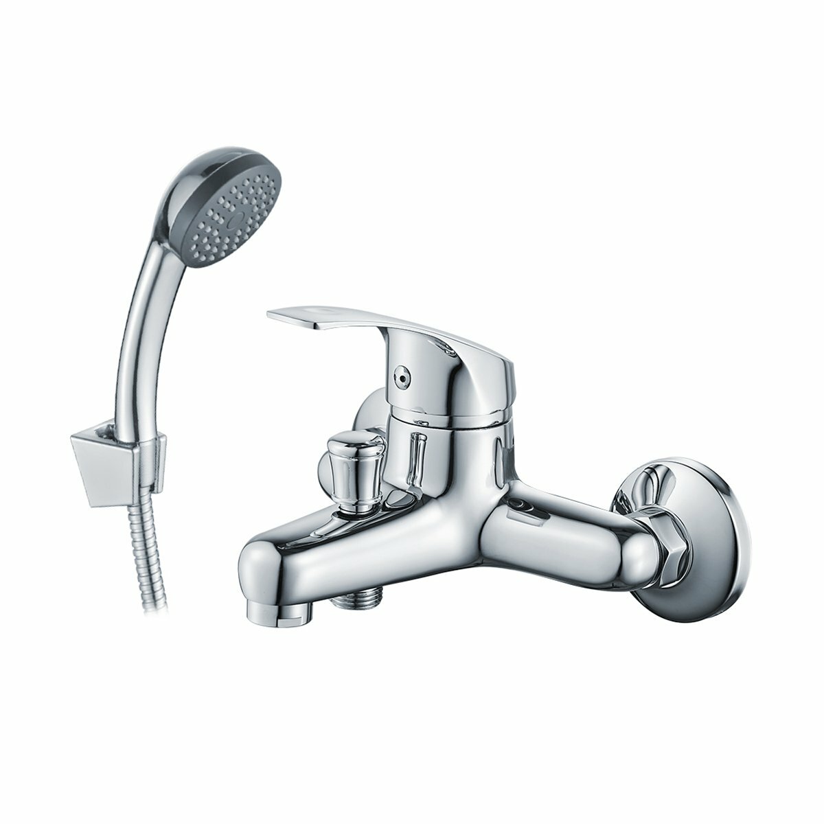 Смеситель для ванны Decoroom DR71035, однорычажный, хром