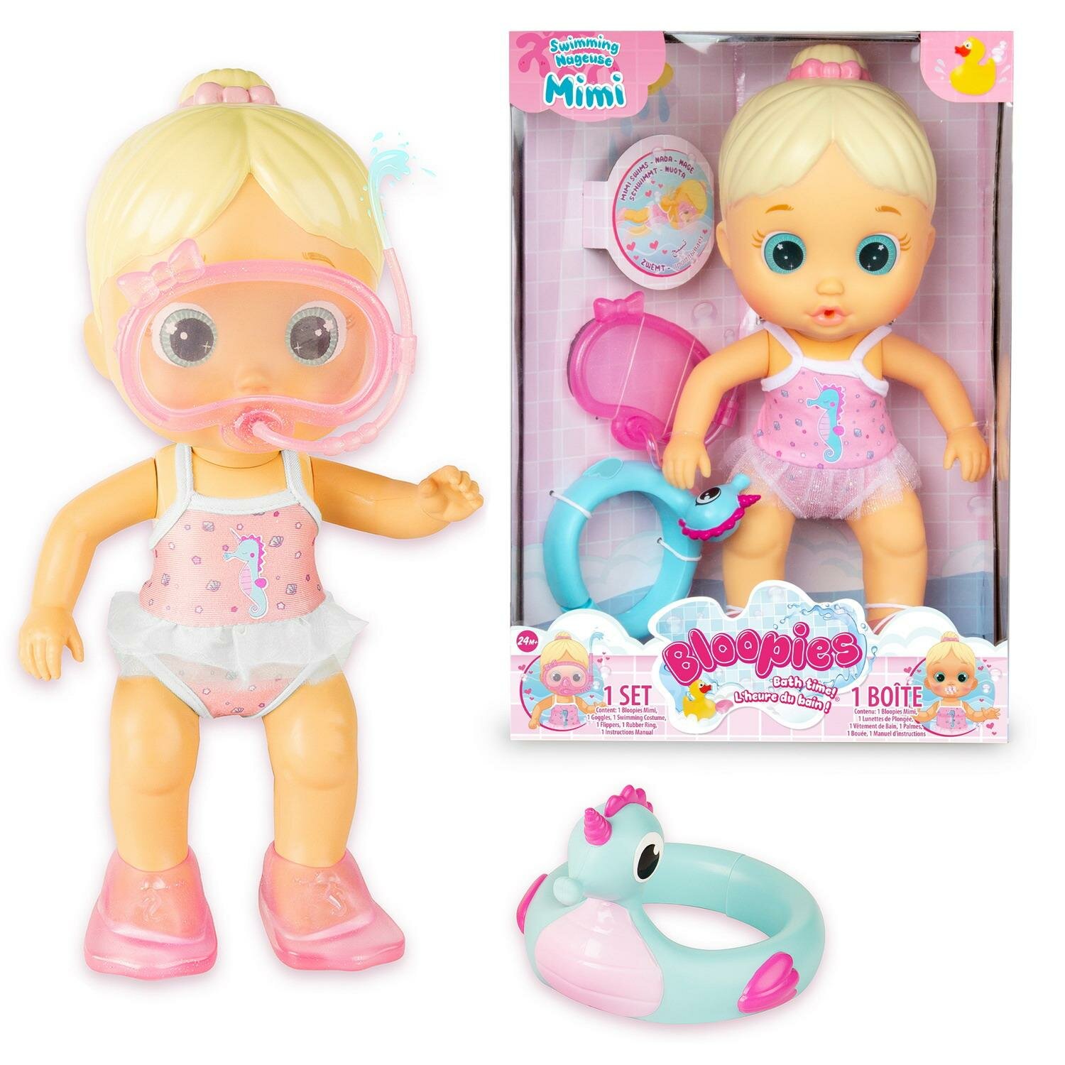 IMC Toys Кукла Bloopies для купания Mimi плавающая, на батарейках