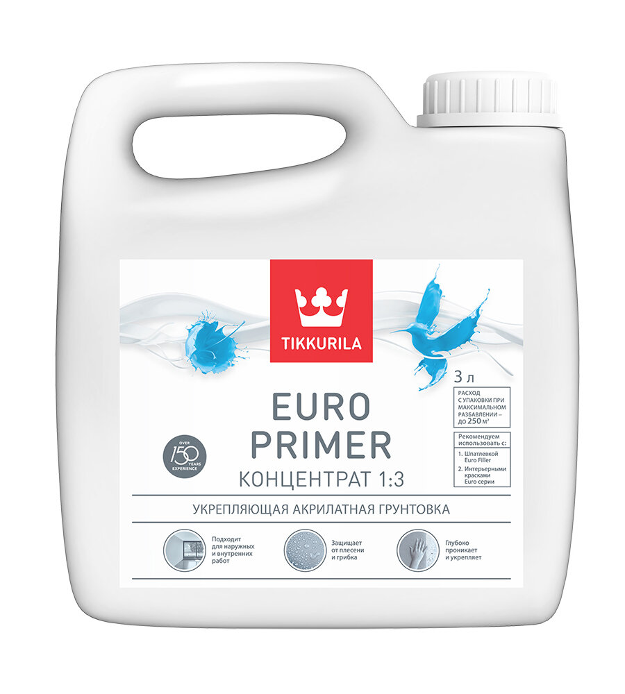 Tikkurila Euro Primer,          .  1:3, 3