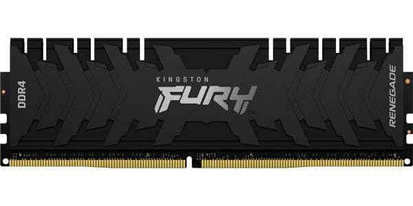 Оперативная память для компьютера 16Gb (1x16Gb) PC4-21300 2666MHz DDR4 DIMM CL13 Kingston Fury Renegade (KF426C13RB1/16)