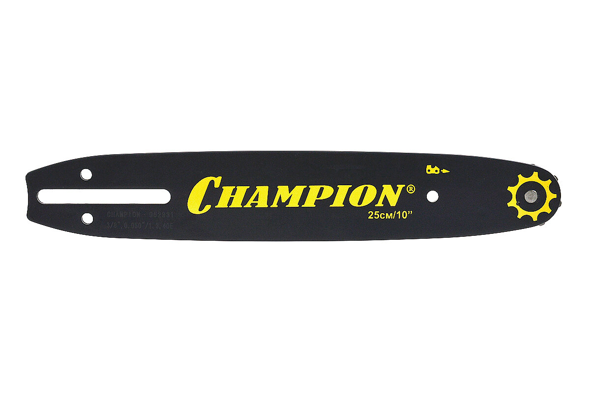 Шина 10" (цепь 40 зв посадка 1.3 шаг 3/8 25см) для Champion 125T PPB-400