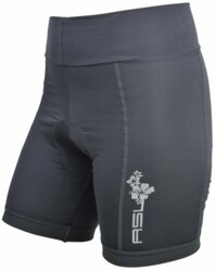 Велошорты женские AUTHOR Shorts Lady Sport X8, с памперсом, широкий пояс, черные, Чехия, 8-7106502 (Размер: M)