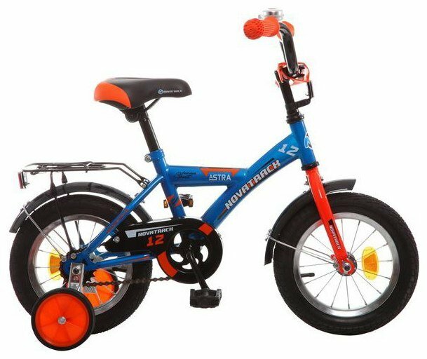 Детский велосипед Novatrack Astra 14 (2019) синий (требует финальной сборки)