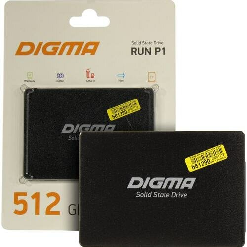 SSD Digma RUN P1 DGSR2512GP13T