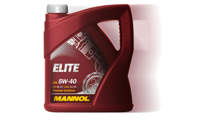 MANNOL Elite SAE 5W-40 API SN/CF; ACEA A3-B4 (4л) Синт. моторное масло