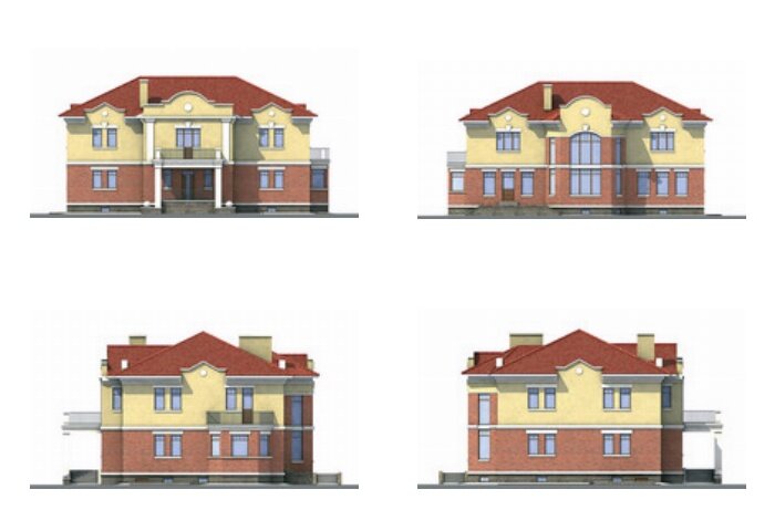 Проект дома Plans-30-86 (569 кв.м, кирпич с утеплителем) - фотография № 3