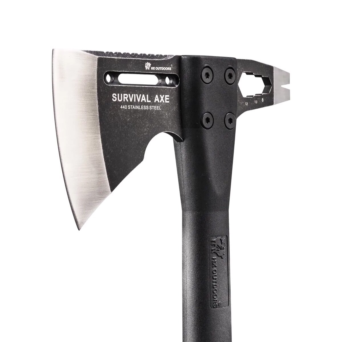 Топорик туристический XiaoMi Handao Marauder Axe Tactical FT-05, Чёрный - фотография № 4