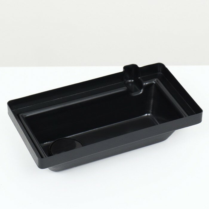 Пижон Аквариум прямоугольный с крышкой, 5 литров, 25 x 13 x 15,5/18 см, чёрный - фотография № 7