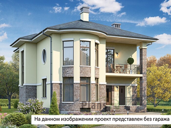 Проект дома Plans-41-93 (300 кв.м, кирпич) - фотография № 1