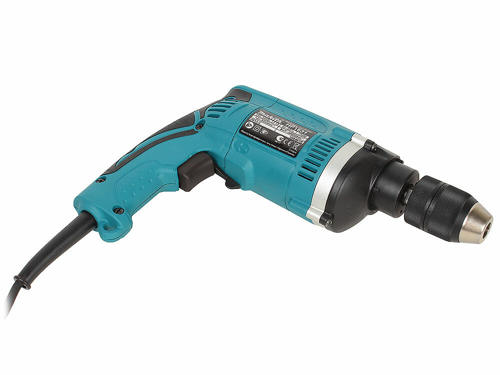 Дрель ударная Makita HP1631 Дрель уд,710Вт,БЗП-13мм,0-3200об\\\\м,1.9кг,кор,AL редуктор