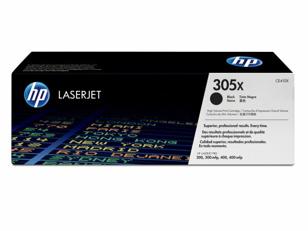 Картридж HP CE410X (305X) Для HP Color LaserJet Pro M351a, M375nw, M451dn, M451dw, M475dw Black 4000 Стр.