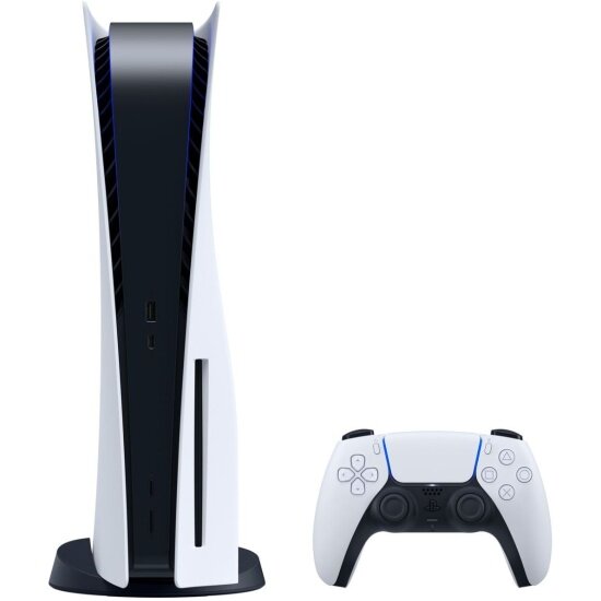 Игровая консоль PS5 PlayStation 5 Blu-Ray, CFI-1116A, Белый